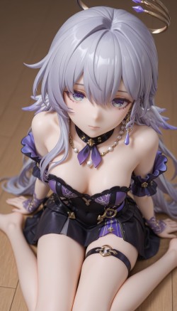 知更鸟壁纸 二次元游戏角色AI手办 崩坏星穹铁道