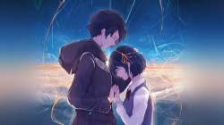 立花瀧 宮水三葉 你的名字动漫2K桌面壁纸