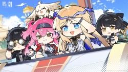 鸣潮官网社媒活动高清电脑壁纸-卡通漫画壁纸-缆车