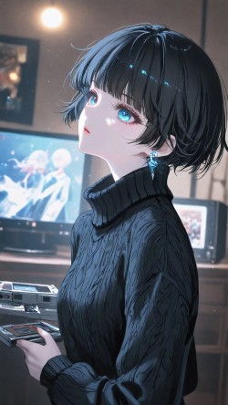 @安入我心 沦陷。#4k壁纸 #创作灵感 #二次元 #你要怎么抵抗我