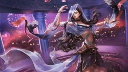 帅气飘逸 黑发幻想女孩