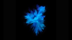 iMac Pro 蓝色粉末 艺术 苹果桌面壁纸