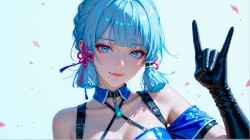 🐾Share原神壁纸神里绫华 wallpaper 电脑壁纸 皮手套