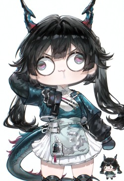 明日方舟 陈千语 二次元 睿智的小眼神