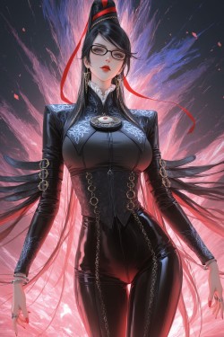 贝优妮塔 猎天使魔女 游戏人物 御姐