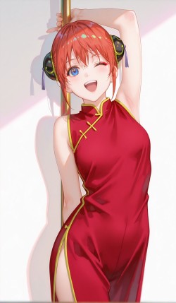 二次元 神威神乐 动漫 ai绘画