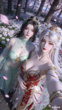 《完美世界》柳神X火灵儿，豆包AI还是牛的，超高清美女壁纸，动漫国漫女神，这也太好看了吧