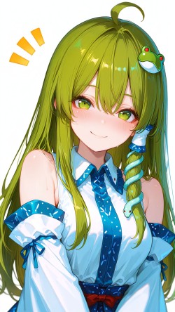 #动漫少女 #早苗 #壁纸 #动漫