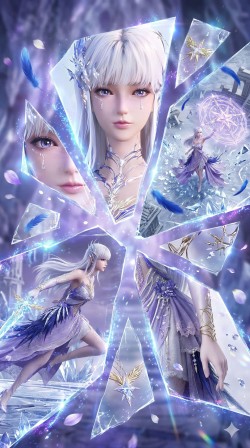 圣采儿 动漫动画《神印王座》国漫女主 美女<strong>御姐</strong> 超高清手机壁纸