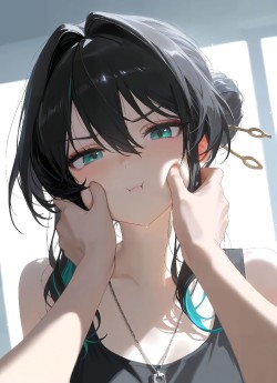 捏脸系列 崩坏星穹铁道 阮梅 流萤 花火 知更鸟