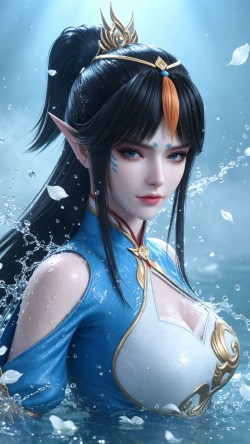 动漫御姐 斗破苍穹剧场版 双帝之战 凤清儿 国漫女神