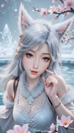 国漫 凡人修仙传 银月 动漫壁纸 手机2K高清壁纸