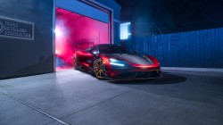 迈凯伦765LT Spider 红色个性跑车壁纸