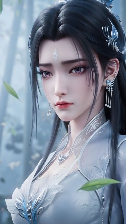 动漫诛仙 陆雪琪 手机壁纸 国漫女神 2K超高清壁纸分享