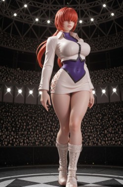 夏尔米 拳皇 游戏美女壁纸