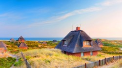 2k 风景 海边 别墅 房子 壁纸 高清