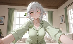 原神纳西妲草神 二次元游戏壁纸 居家睡衣