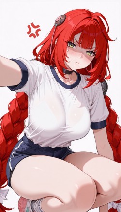 绝区零浮波柚叶 二次元少女 白丝福利 高清