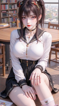 火灵儿 校园风唯美 国漫女神 壁纸 完美世界