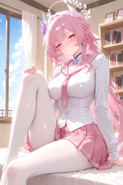 崩坏星穹铁道昔涟 二次元角色壁纸 丝袜白丝