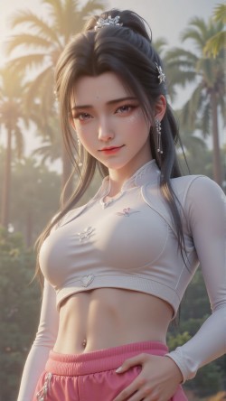 陆雪琪笑起来挺好看！国漫美女图片大全 动漫诛仙3