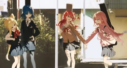 孤独摇滚 后藤独 伊地知虹夏 山田凉 喜多郁代 电脑壁纸