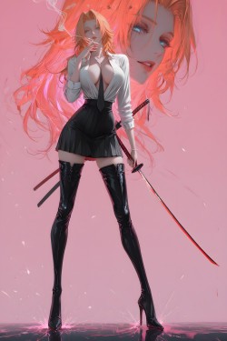 乱菊 女王风 二次元 手机壁纸图片 收藏