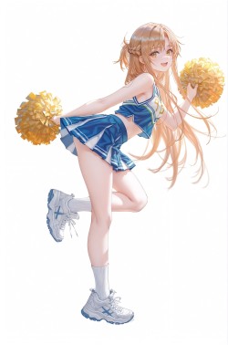 换装亚丝娜 立绘 二次元少女 刀剑神域 AI绘画