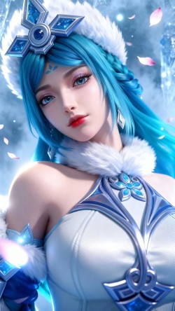 王者荣耀 王昭君4k壁纸 游戏美女 手机锁屏背景图片