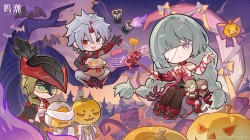 鸣潮官网社媒活动高清电脑壁纸桌面-万圣节