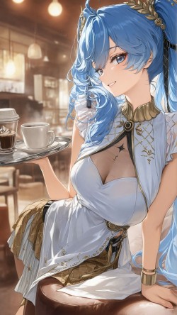 鸣潮 奥古斯塔 尤诺，给阿姨倒一杯卡布奇诺