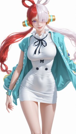 海贼乌塔 小清新 二次元少女 性感可爱 动漫