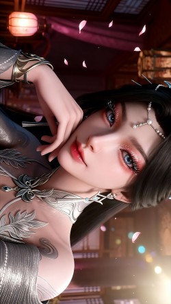 南宫仙儿《神墓》动漫角色 动画人物图片手机壁纸