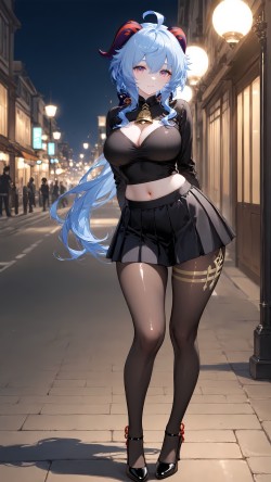 二次元游戏角色 原神 甘雨 壁纸图片网站