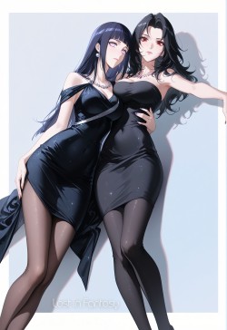 你最喜欢哪一对儿 火影忍者 二创 雏田 纲手 ai绘画