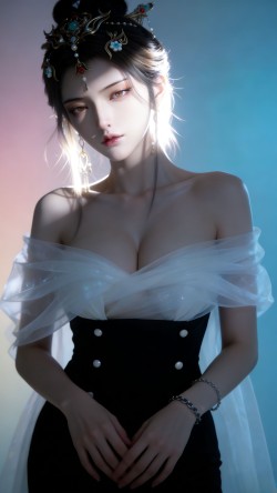 鸿音 网易游戏美女角色壁纸分享 性感<strong>御姐</strong> AI生成 游戏cg