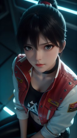 年轻时期的白月魁 国漫女神 灵笼第二季 美少女 国漫推荐