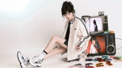 鞠婧祎 复古风 电视机 美女壁纸