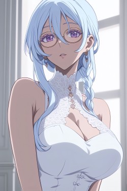 眼镜 御姐 aigc 好图分享 壁纸 情绪