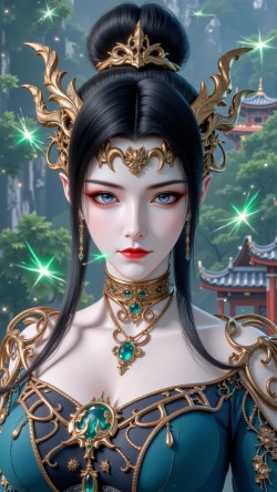 国潮壁纸 国漫 女神 #斗破苍穹 #美杜莎