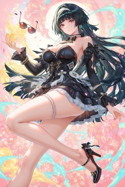 二次元游戏美女 绝区零 耀嘉音 高跟鞋大长腿福利图片