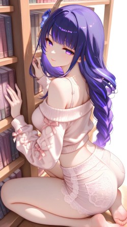 是影还是雷电将军呢？原神二次元图片 高清手机壁纸 性感福利