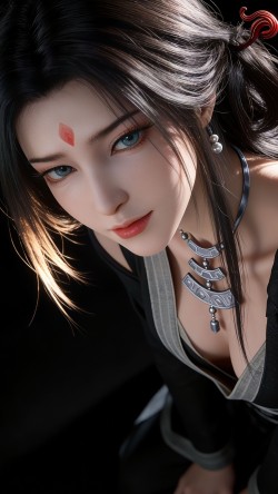 动漫动画凡人修仙传尸魈，写实皮肤细腻，高清细节壁纸