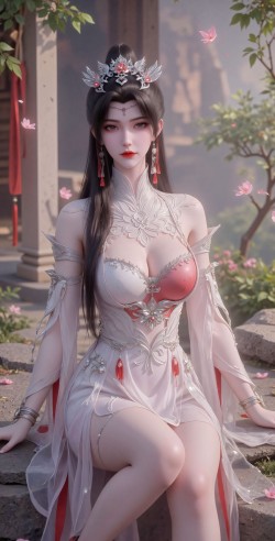 柳眉 动漫动画高清壁纸 国漫美女图片