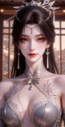 《神墓》南宫仙儿壁纸，二次元动漫国漫美女御姐壁纸，，黑丝袜