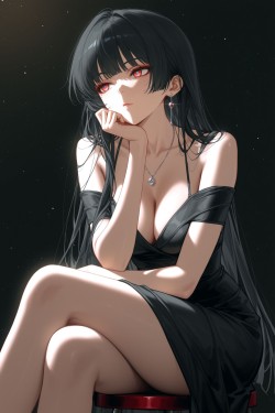 星炬学院工学部朽叶千咲 同人插画鸣潮千咲