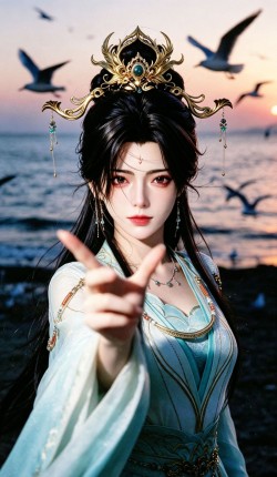 择天记 徐有容 国漫女神 动漫女主 好看图片 建模颜值塑造