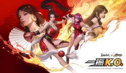 永劫无间 联动 拳皇 迦南壁纸 胡桃壁纸 游戏壁纸 美女