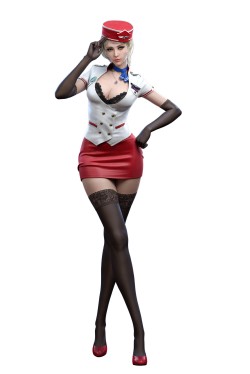 空姐灵狐。灵狐姐才是食物链顶端#cf #这谁顶得住啊 #极品身材 #穿越火线 #cfm