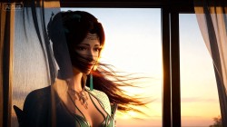 斗破苍穹云韵国漫女神美女壁纸 窗边飘逸破碎感 电脑壁纸